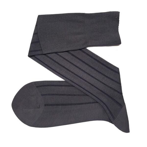 CELCHUK Gray Black shadow cotton socks