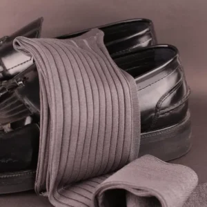 gray cotton mens socks