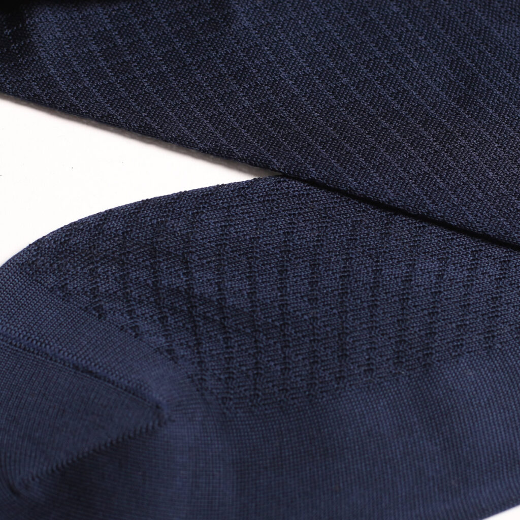 NAVY BLUE COTTON SOCKS Celchuk