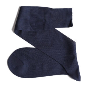 celchuk navy blue cotton socks