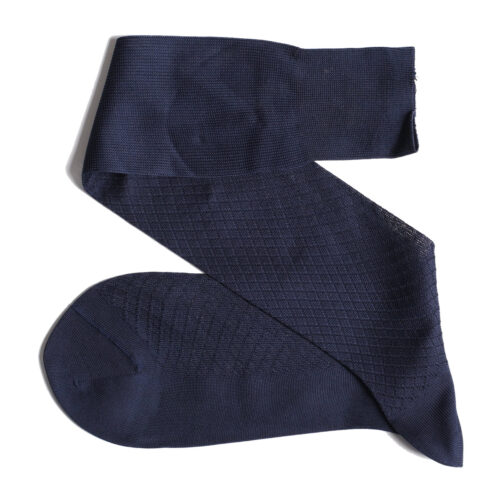 NAVY BLUE COTTON SOCKS Celchuk
