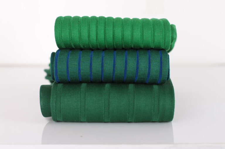 Oz green royal blue shadow cotton socks celchuk
