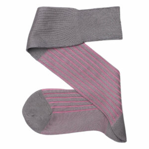 light gray pink shadow cotton socks