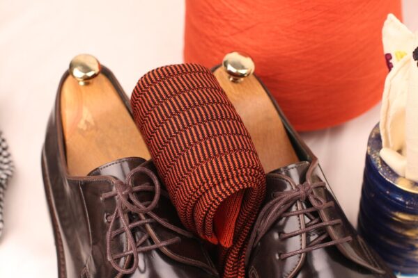 NEW ! TABA BLACK OVER THE CALF COTTON SOCKS - Image 4