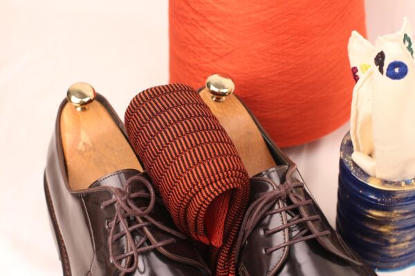 NEW ! TABA BLACK OVER THE CALF COTTON SOCKS - Image 2