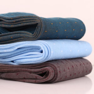 3 Pairs  Cotton Over The Calf Socks Navy Blue