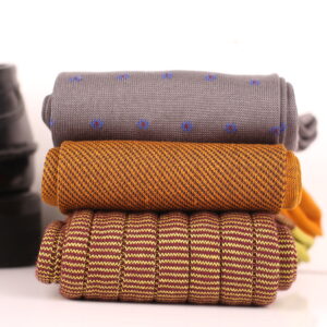 3 Pairs  Cotton Over The Calf  Socks Gray